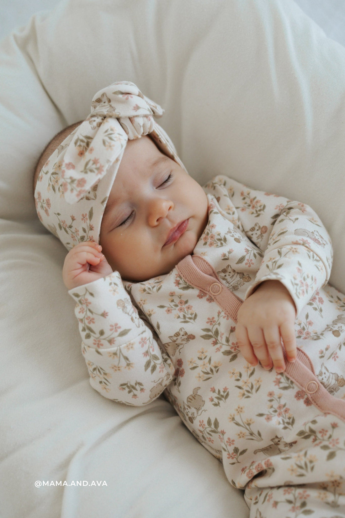 Organic Cotton Maple Onepiece - Moons Woolen Ball Childrens Onepiece from Jamie Kay USA