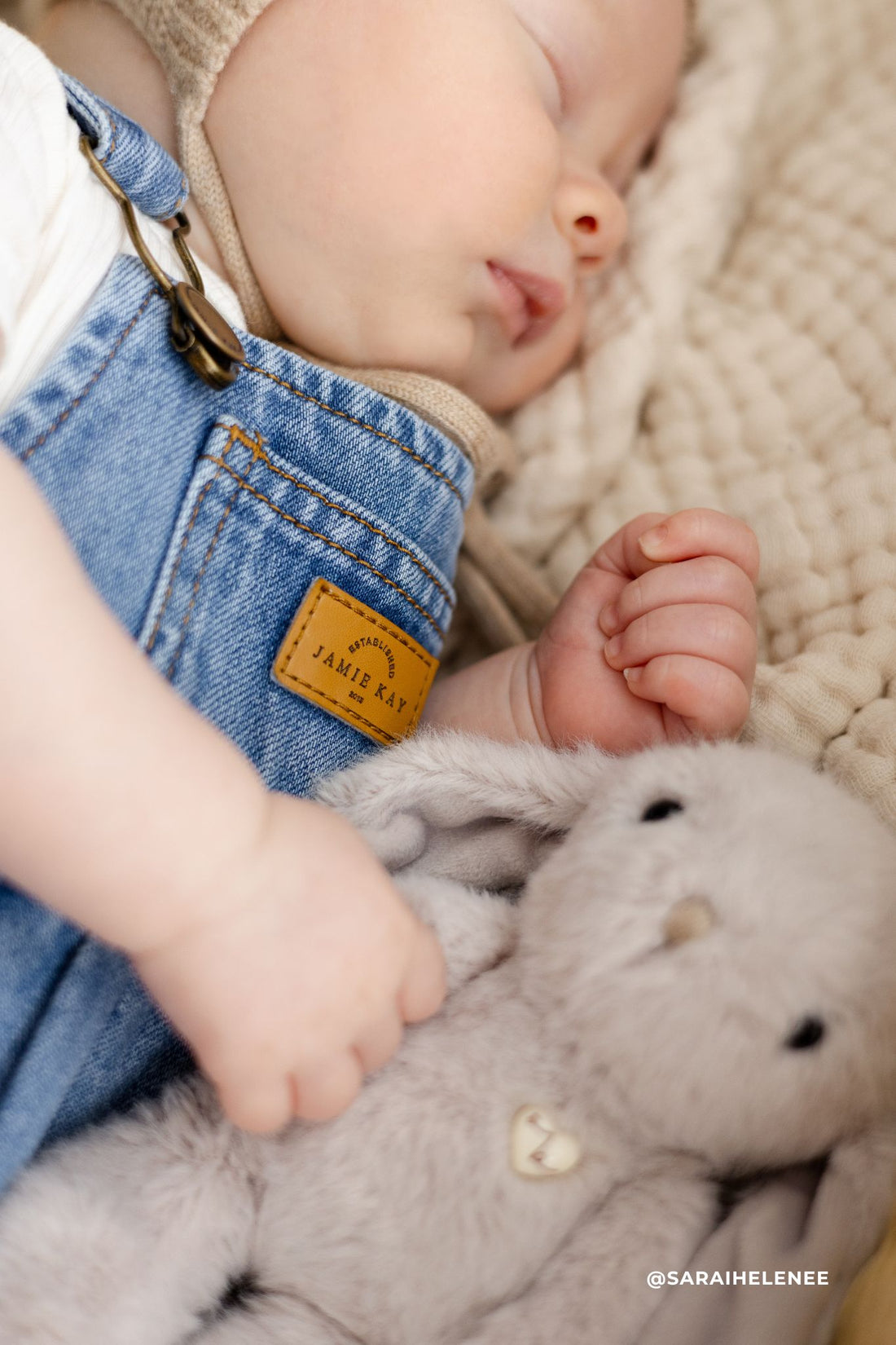 Pax Playsuit - Vintage Denim Childrens Playsuit from Jamie Kay USA