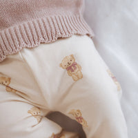 Organic Cotton Everyday Legging - Little Georgie Childrens Legging from Jamie Kay USA