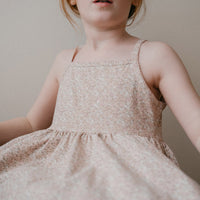 Organic Cotton Samantha Dress - Amber Rose Childrens Dress from Jamie Kay USA