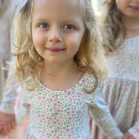 Organic Cotton Tallulah Dress - Fifi Mini Slightly Pink Childrens Dress from Jamie Kay USA