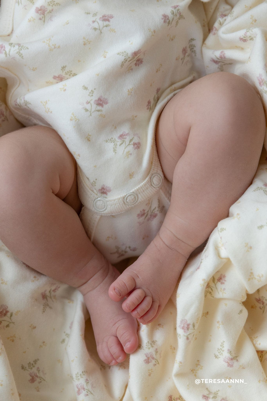 Organic Cotton Marina Bodysuit - Thelma Parchment Childrens Bodysuit from Jamie Kay USA