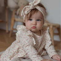 Organic Cotton Vivienne Playsuit - Emmy Egret Childrens Playsuit from Jamie Kay USA