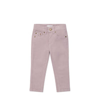 Alison Cord Pant - Heather Haze Childrens Pant from Jamie Kay USA