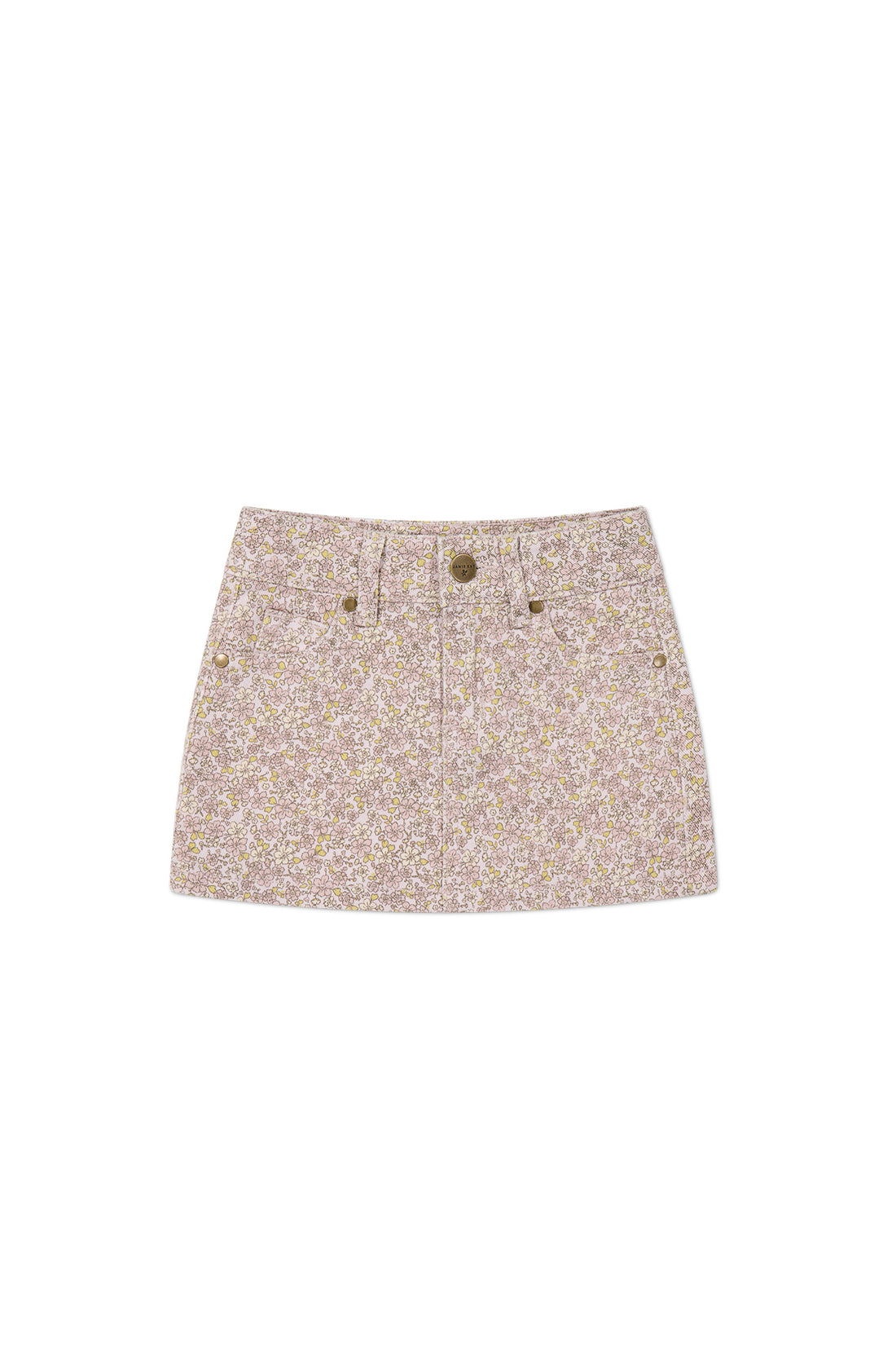 Alison Twill Skirt - Chloe Lilac Childrens Skirt from Jamie Kay USA