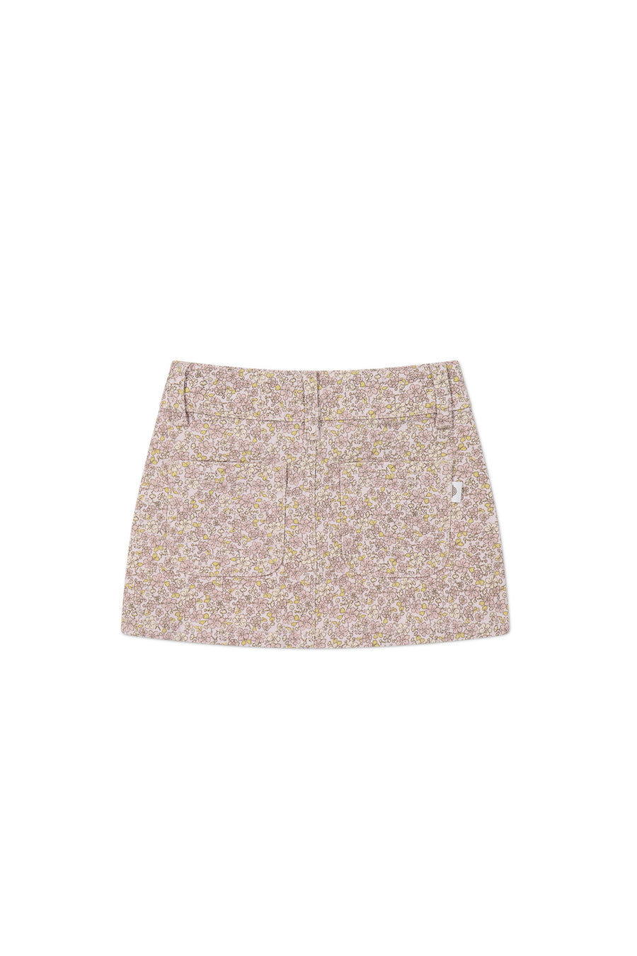 Alison Twill Skirt - Chloe Lilac Childrens Skirt from Jamie Kay USA