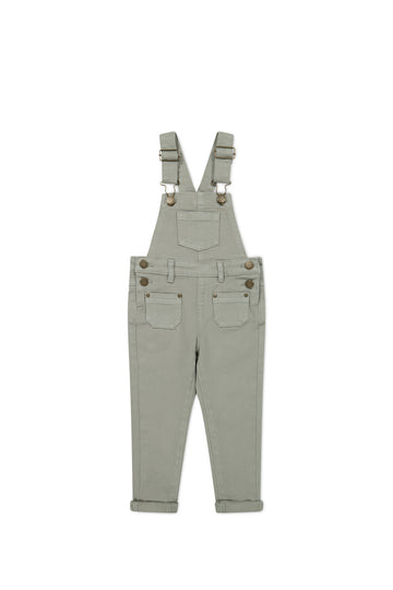 Arlo Twill Overall - Sage Childrens Overall from Jamie Kay USA