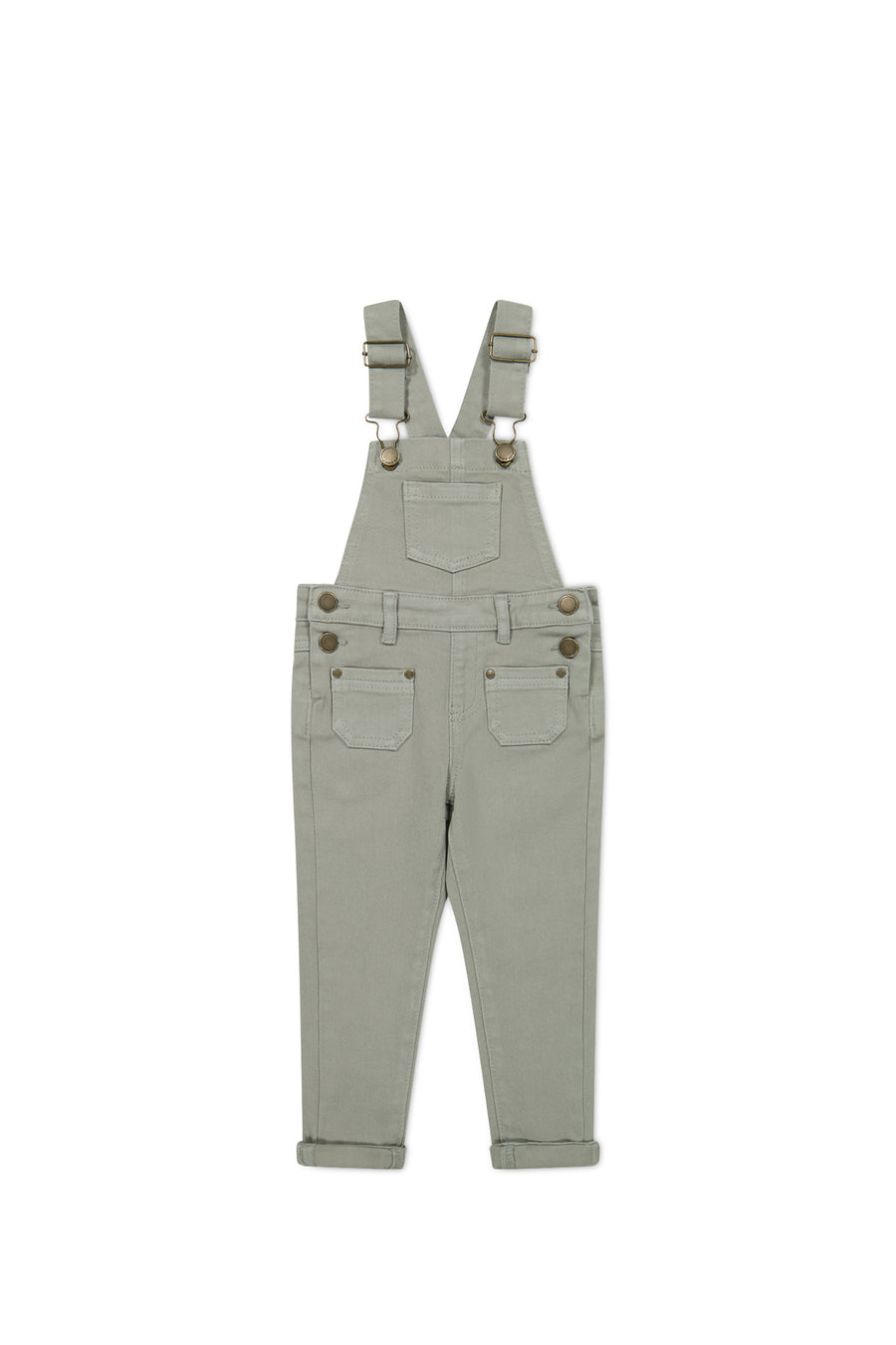 Arlo Twill Overall - Sage Childrens Overall from Jamie Kay USA