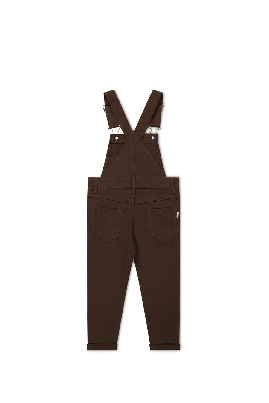 Arlo Overall - Dark Coffee Childrens Overall from Jamie Kay USA