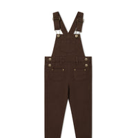 Arlo Overall - Dark Coffee Childrens Overall from Jamie Kay USA