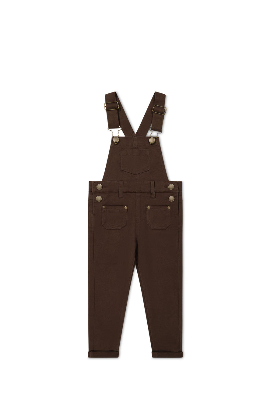 Arlo Overall - Dark Coffee Childrens Overall from Jamie Kay USA