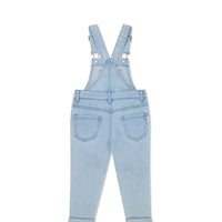 Arlo Twill Overall - Washed Denim Childrens Overall from Jamie Kay USA