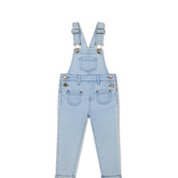 Arlo Twill Overall - Washed Denim Childrens Overall from Jamie Kay USA