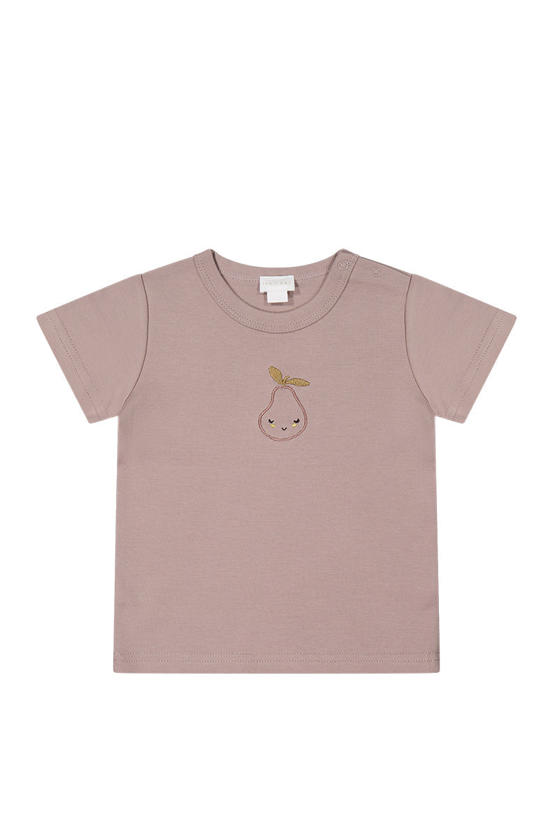 Pima Cotton Aude Tee - Lavender Musk Childrens Tee from Jamie Kay USA