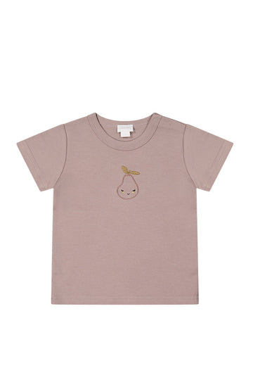 Pima Cotton Aude Tee - Lavender Musk Childrens Tee from Jamie Kay USA