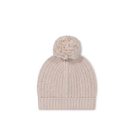 Aurelie Beanie - Blushed Fleck Childrens Beanie from Jamie Kay USA