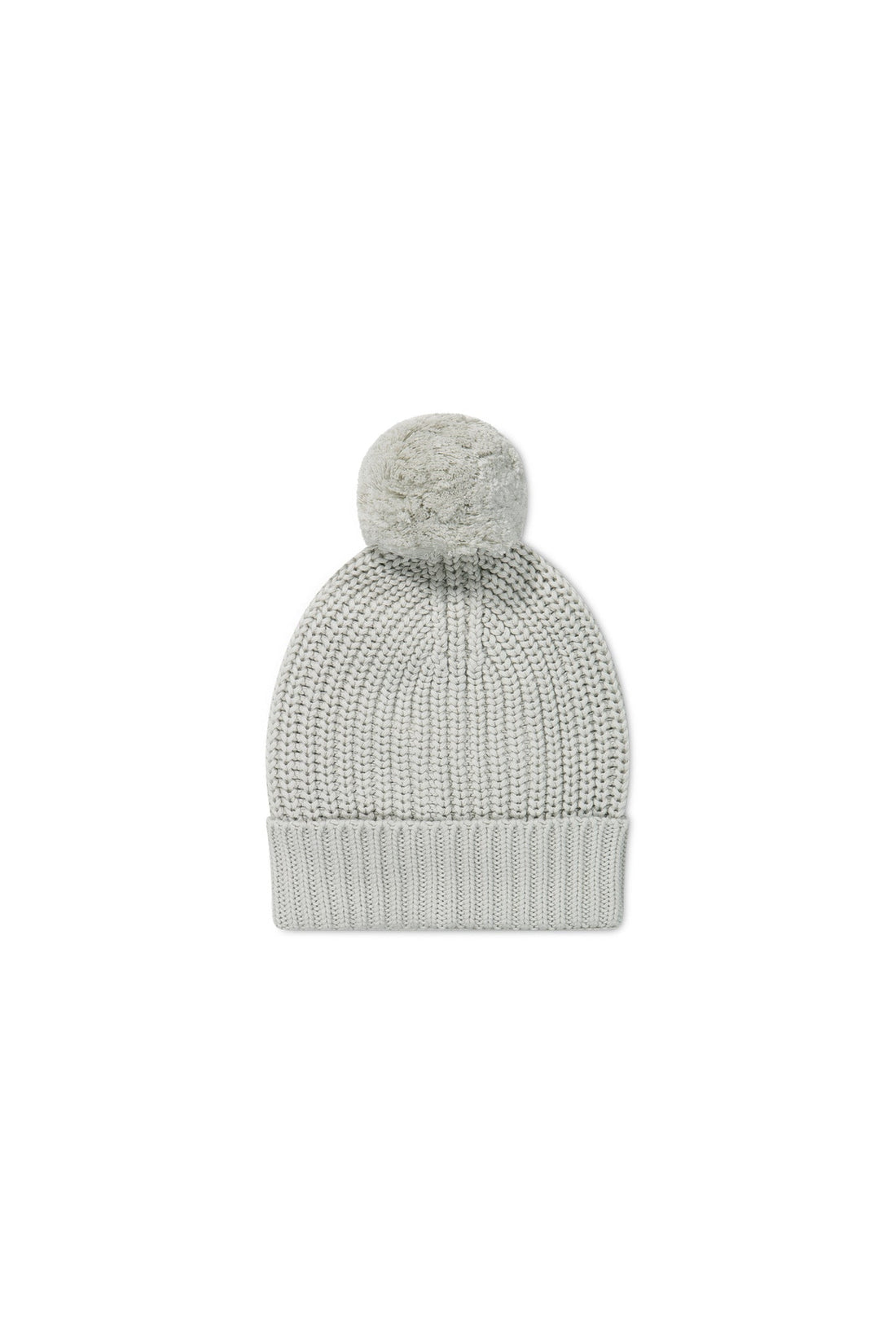 Aurelie Beanie - Dusty Blue Childrens Hat from Jamie Kay USA