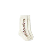 Cassie Sock - Parchment Childrens Sock from Jamie Kay USA