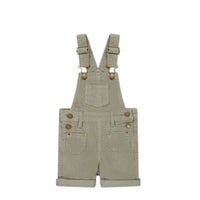 Chase Short Cord Overall - Moss Childrens Overall from Jamie Kay USA