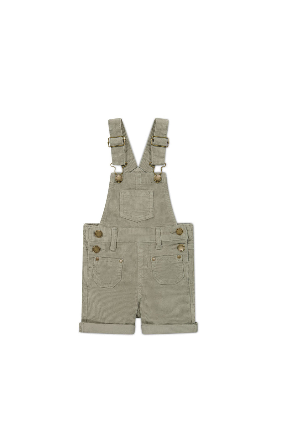 Chase Short Cord Overall - Moss Childrens Overall from Jamie Kay USA