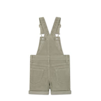 Chase Short Cord Overall - Moss Childrens Overall from Jamie Kay USA