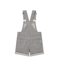 Chase Twill Short Overall - Constellation/Shell Childrens Overall from Jamie Kay USA