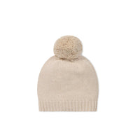 Ethan Hat - Oatmeal Marle Childrens Hat from Jamie Kay USA