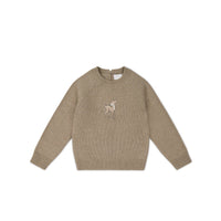 Ethan Jumper - Doe Marle Deer Childrens Jumper from Jamie Kay USA