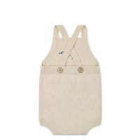 Ethan Playsuit - Oatmeal Marle Cosy Basil Childrens Playsuit from Jamie Kay USA