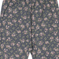 Organic Cotton Everyday Legging - Rosalie Floral Lava Childrens Legging from Jamie Kay USA