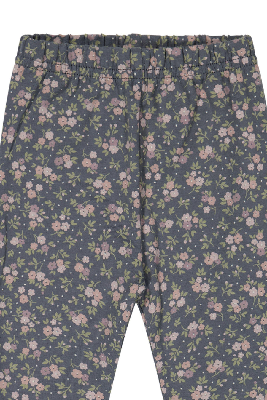 Organic Cotton Everyday Legging - Rosalie Floral Lava Childrens Legging from Jamie Kay USA