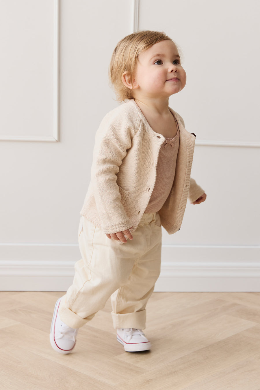 Kingsley Pant - Natural Childrens Pant from Jamie Kay USA