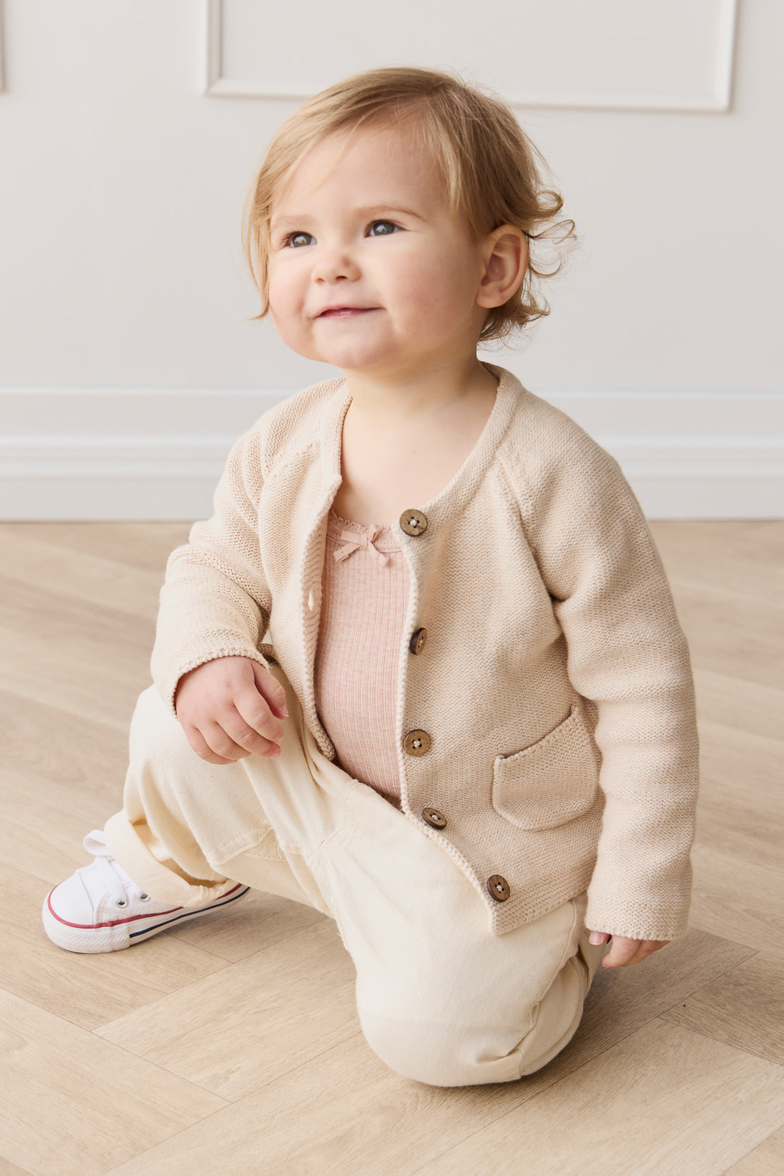 Kingsley Pant - Natural Childrens Pant from Jamie Kay USA