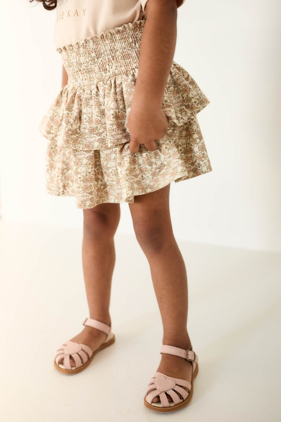 Organic Cotton Ruby Skirt - Kitty Chloe Childrens Skirt from Jamie Kay USA