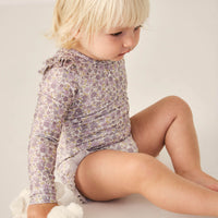 Lily Swimsuit - Chloe Orchid Childrens Swimwear from Jamie Kay USA