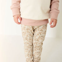 Organic Cotton Everyday Legging - Kitty Chloe Childrens Legging from Jamie Kay USA