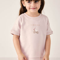 Pima Cotton Mimi Top - Gilly Violet Tint Childrens Top from Jamie Kay USA