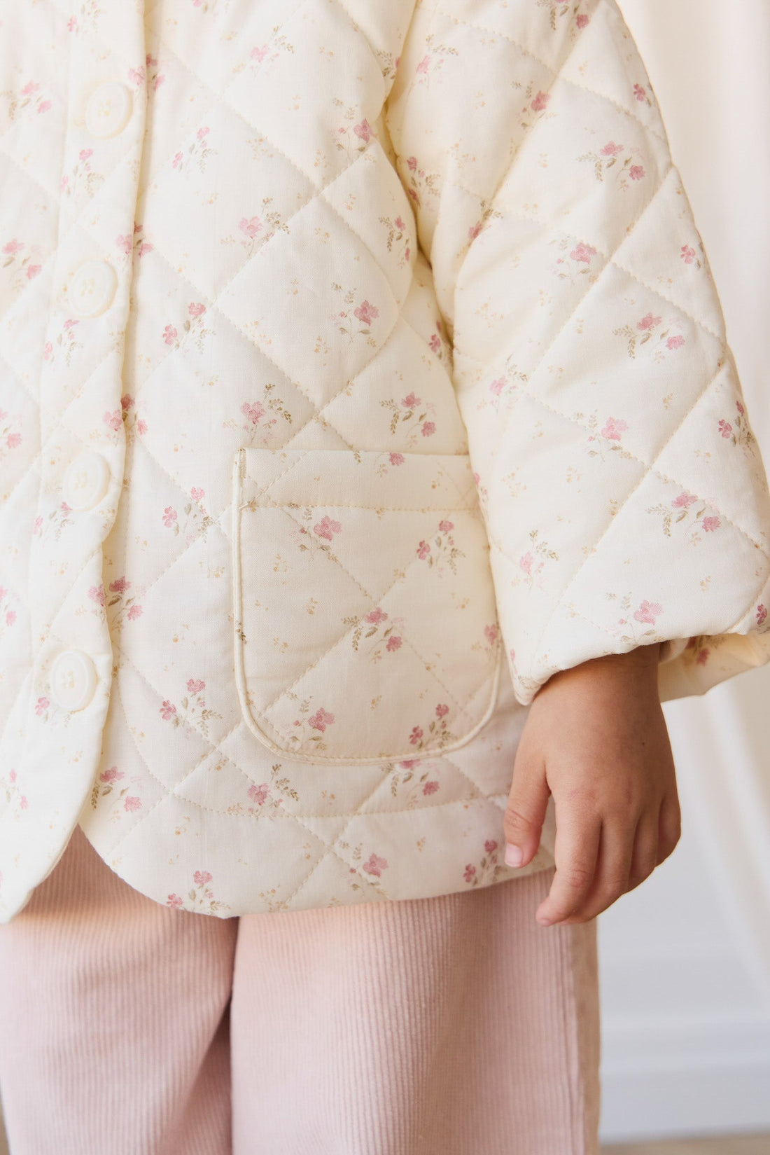 Colette Jacket - Thelma Parchment Childrens Jacket from Jamie Kay USA