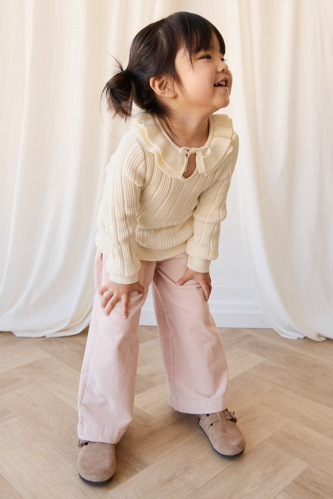 Lilah Jumper - Parchment Childrens Top from Jamie Kay USA