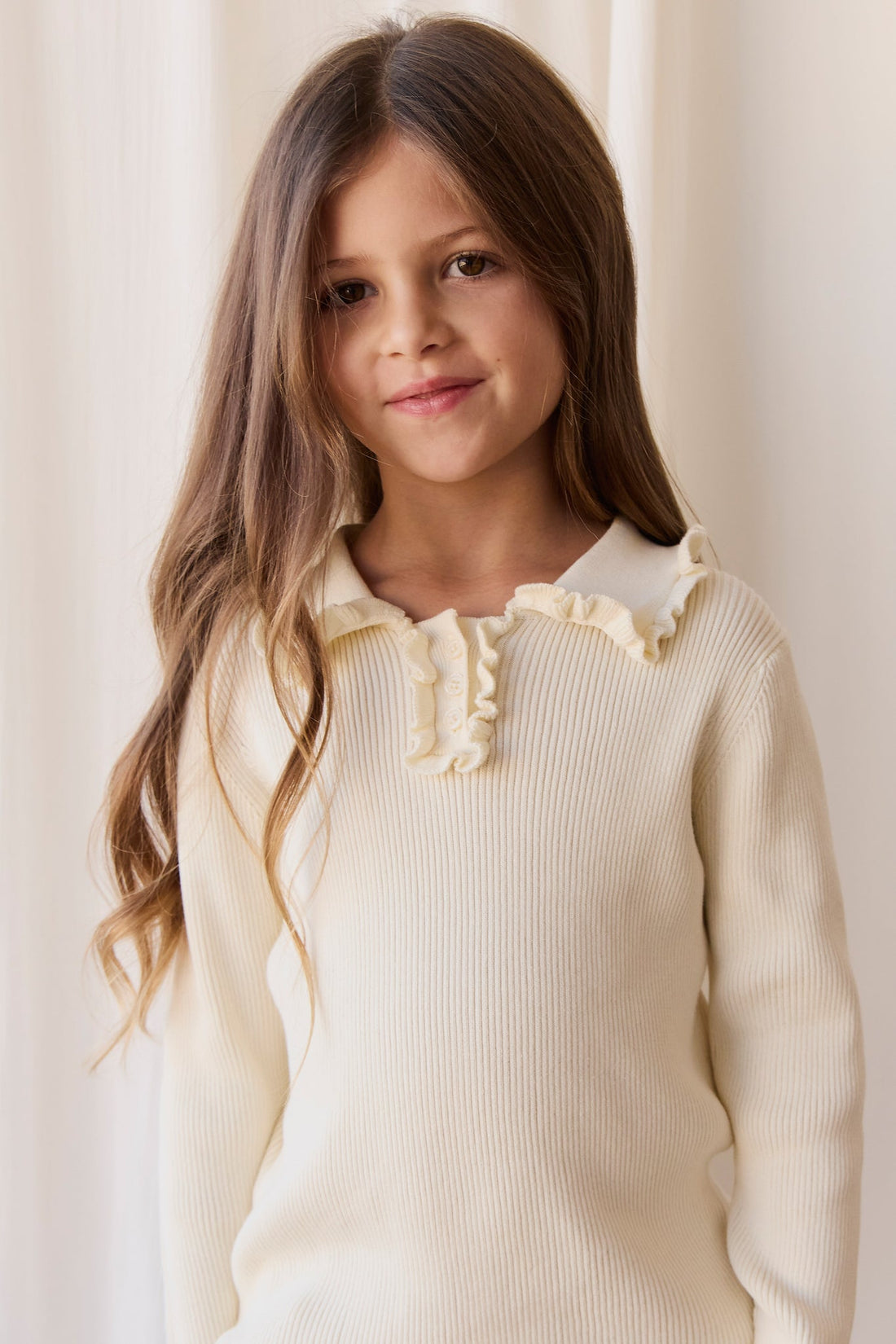 Cleo Top - Parchment Childrens Top from Jamie Kay USA