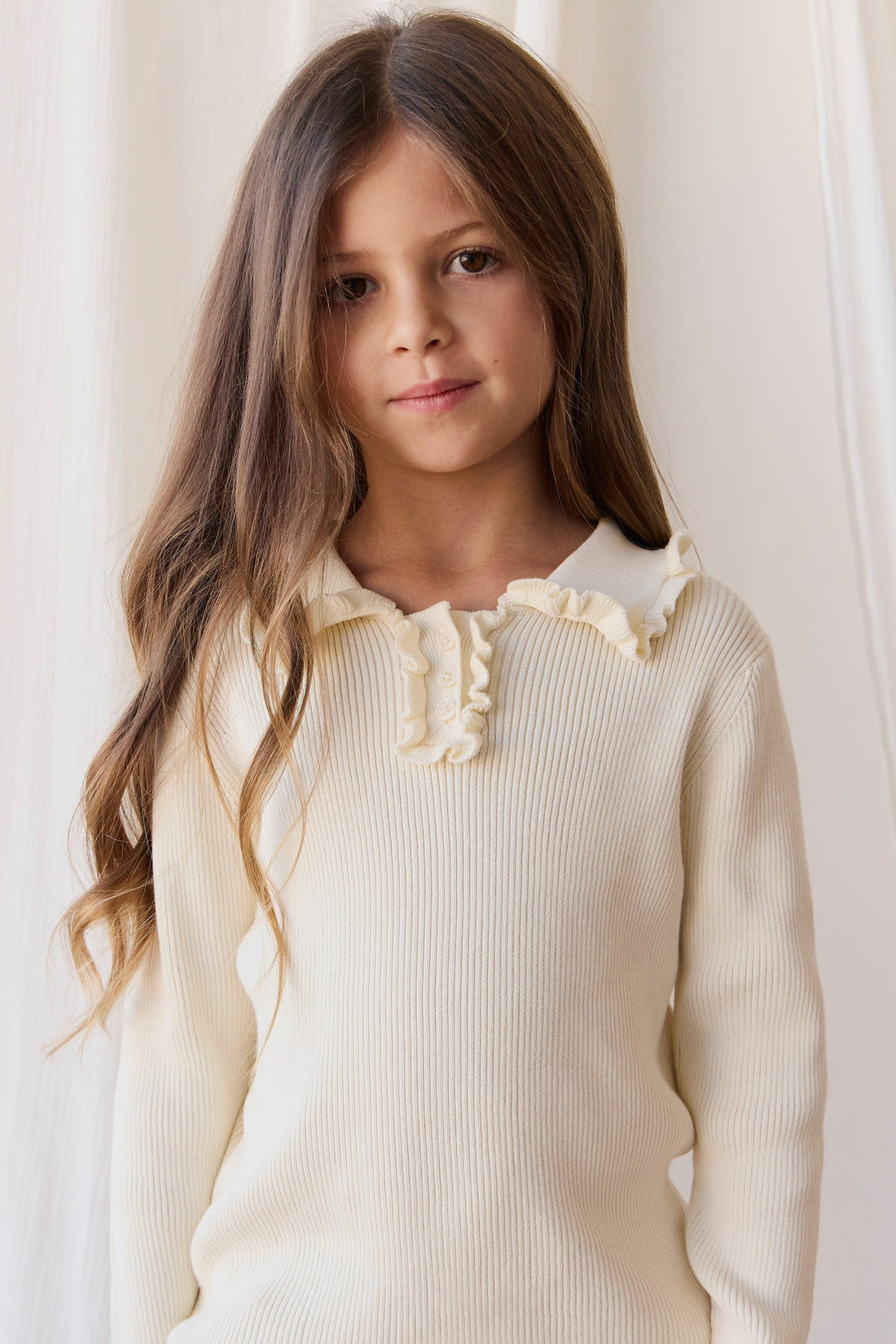 Cleo Top - Parchment Childrens Top from Jamie Kay USA