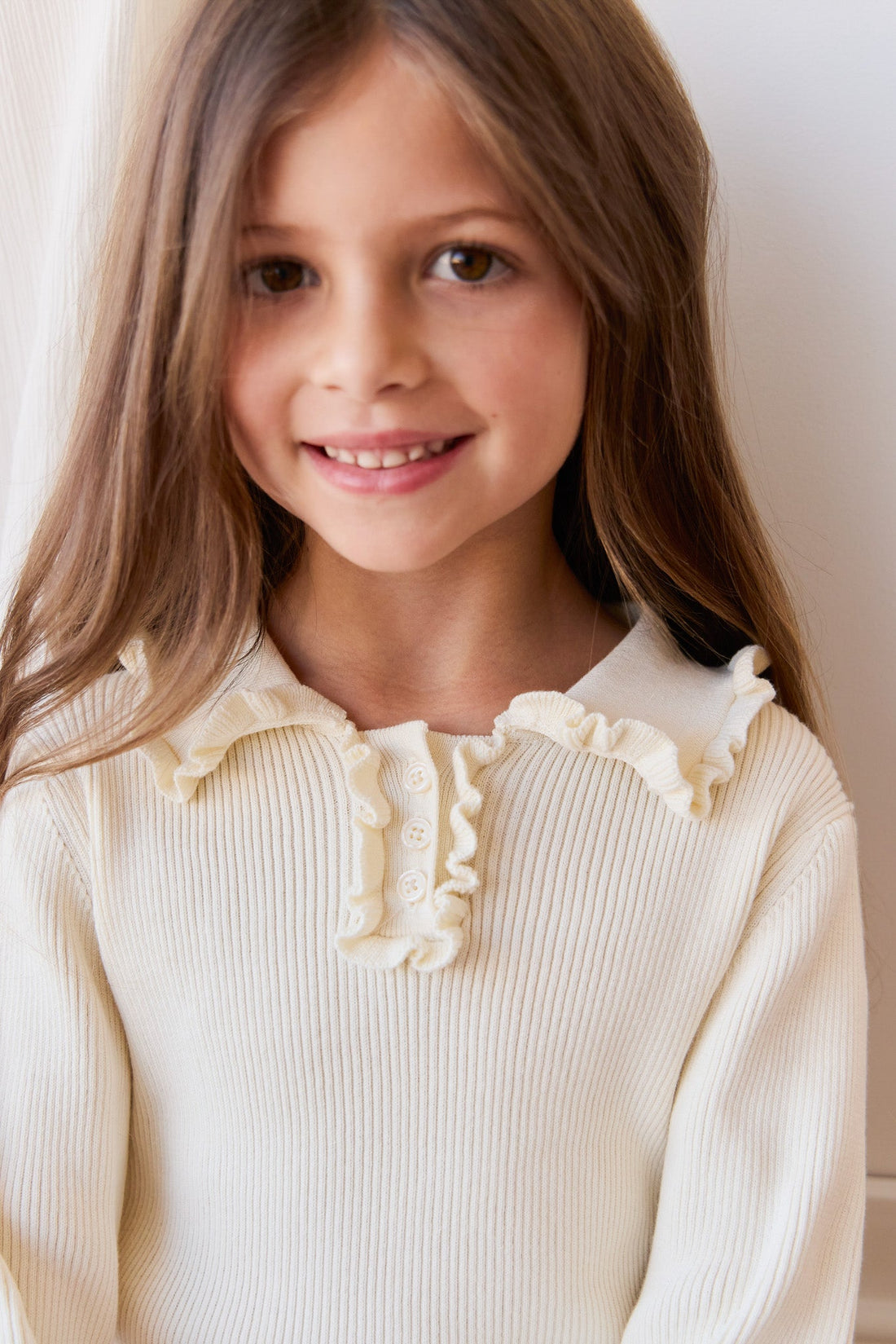 Cleo Top - Parchment Childrens Top from Jamie Kay USA