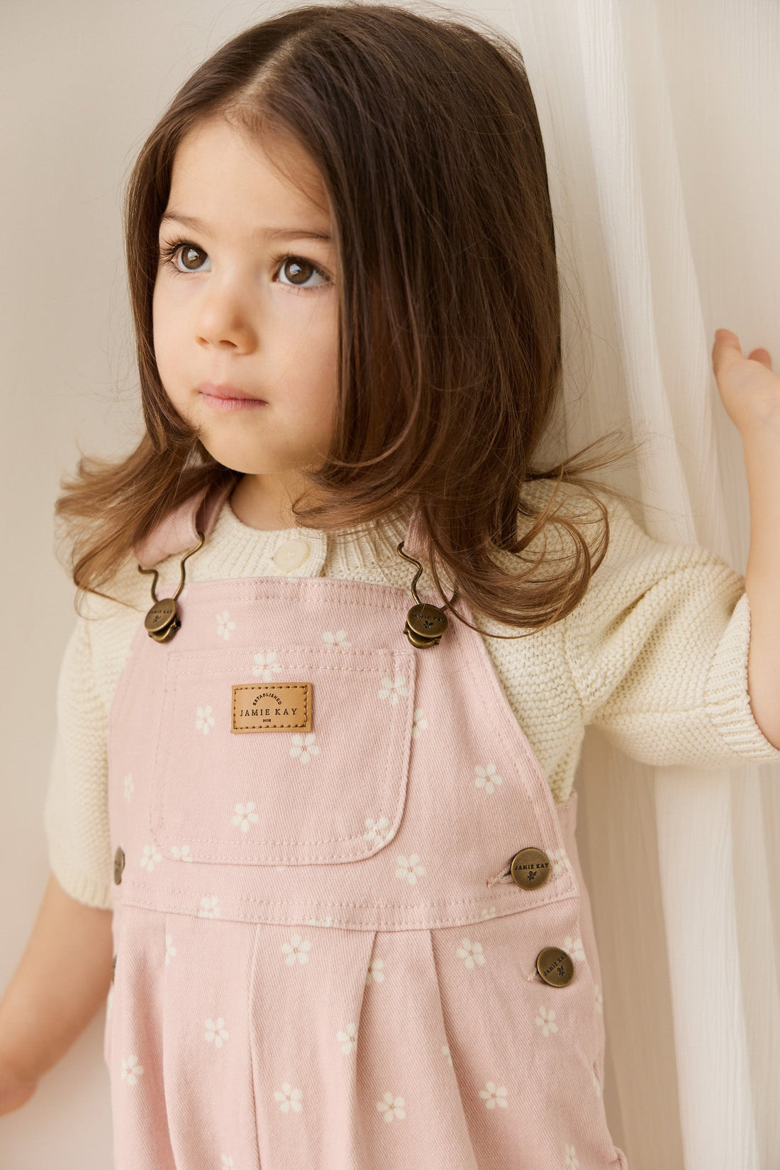 Blair Overall - Josie Floral Childrens Pant from Jamie Kay USA