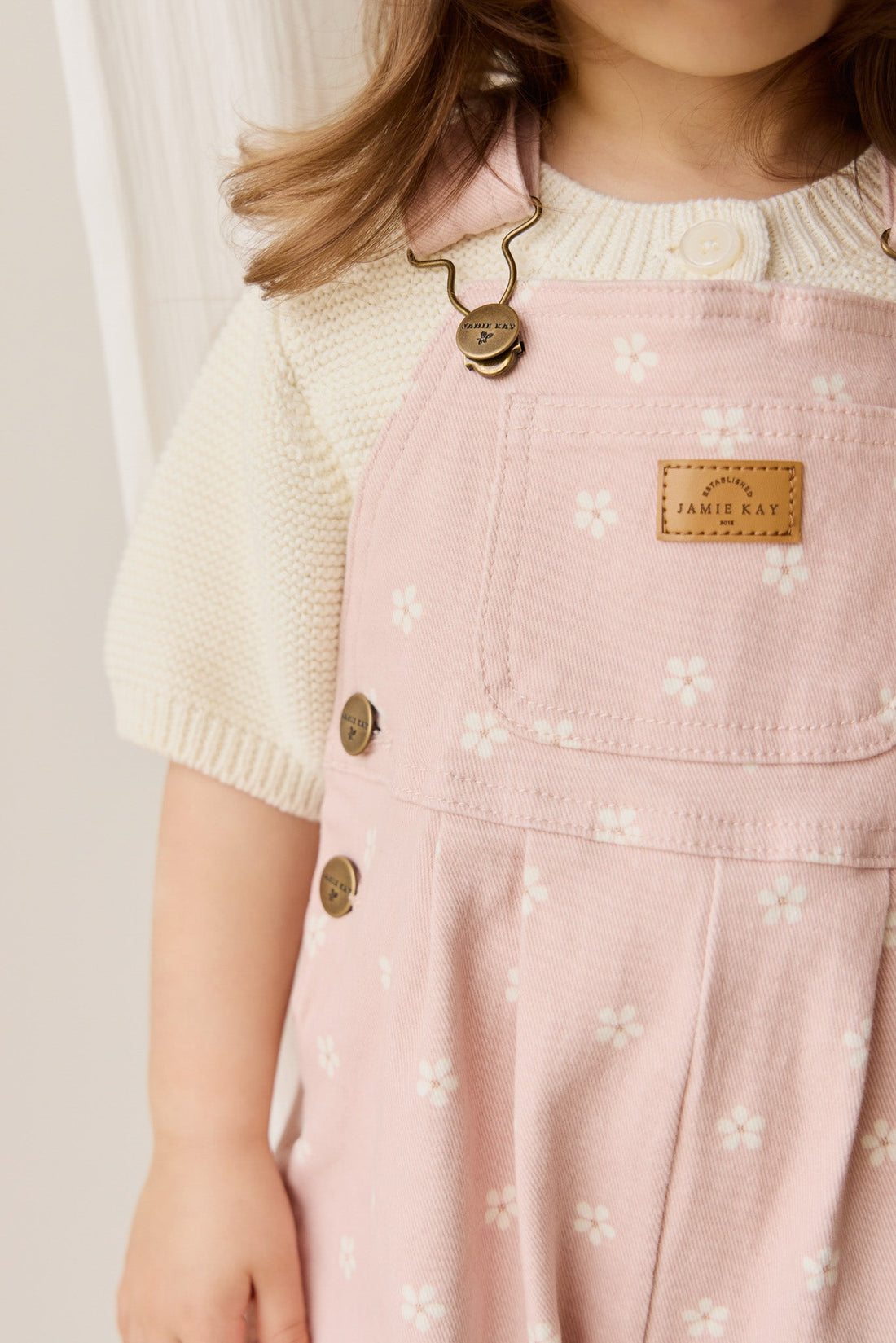 Blair Overall - Josie Floral Childrens Pant from Jamie Kay USA