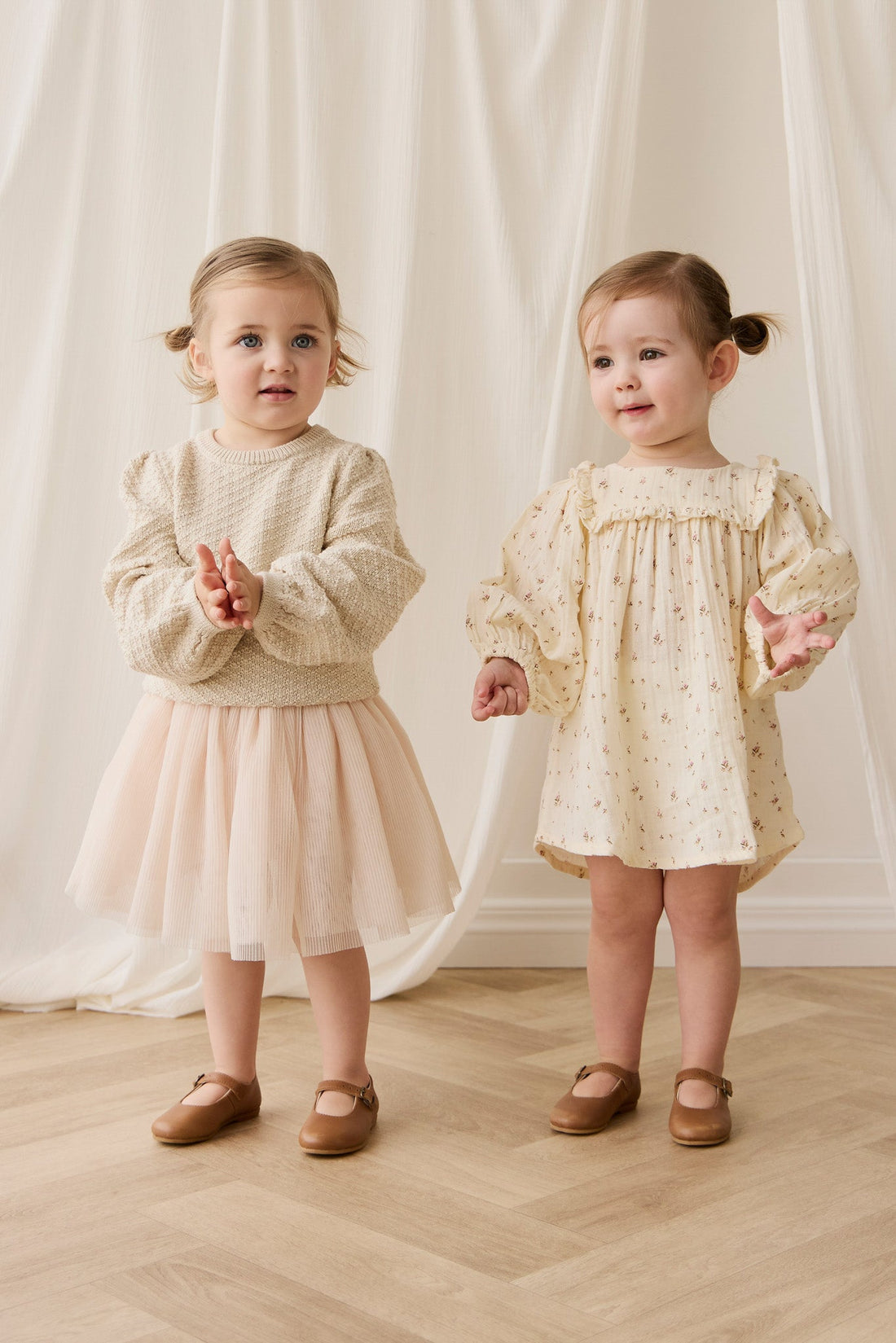 Jardine Skirt - Blushed Rose Childrens Skirt from Jamie Kay USA