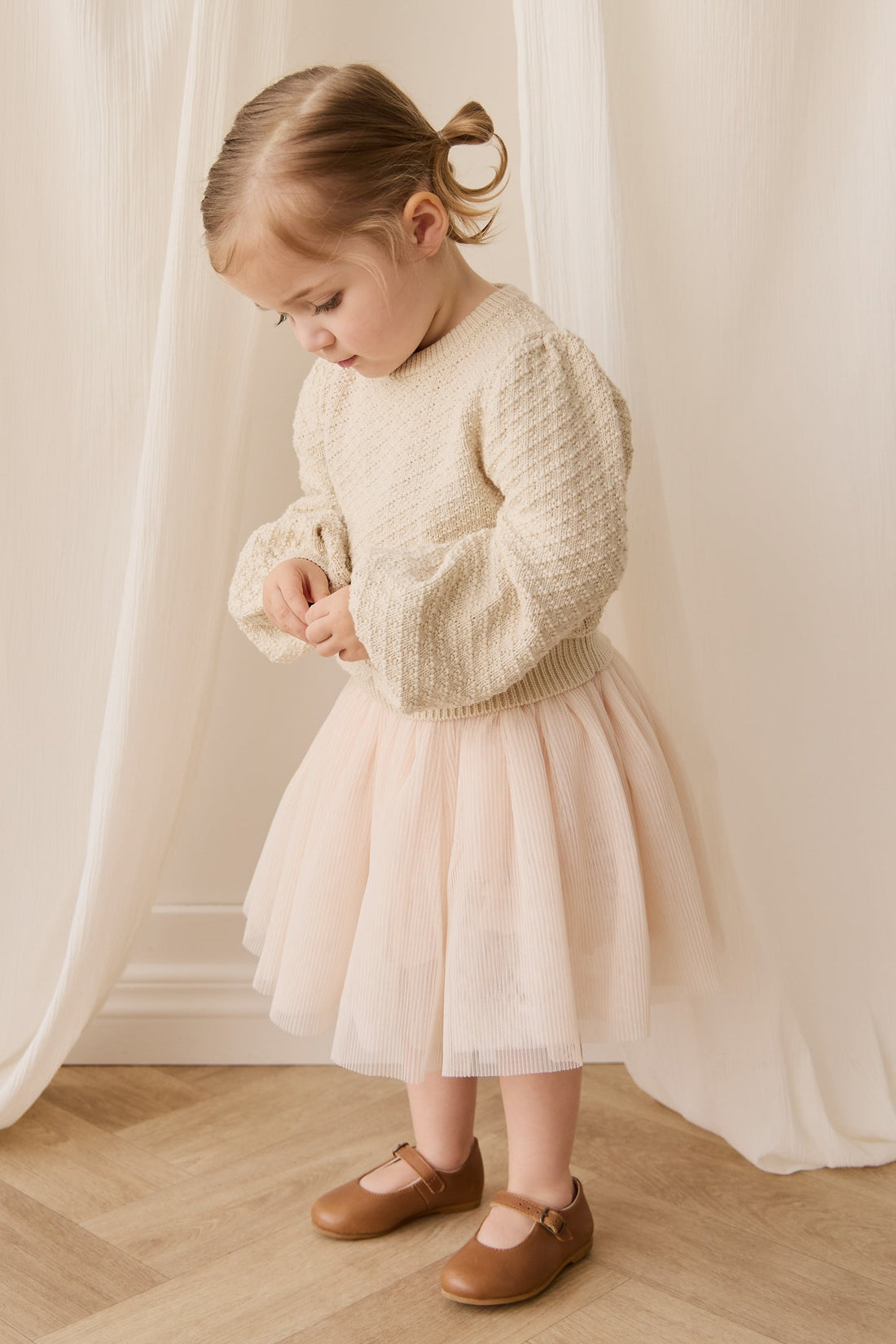 Jardine Skirt - Blushed Rose Childrens Skirt from Jamie Kay USA