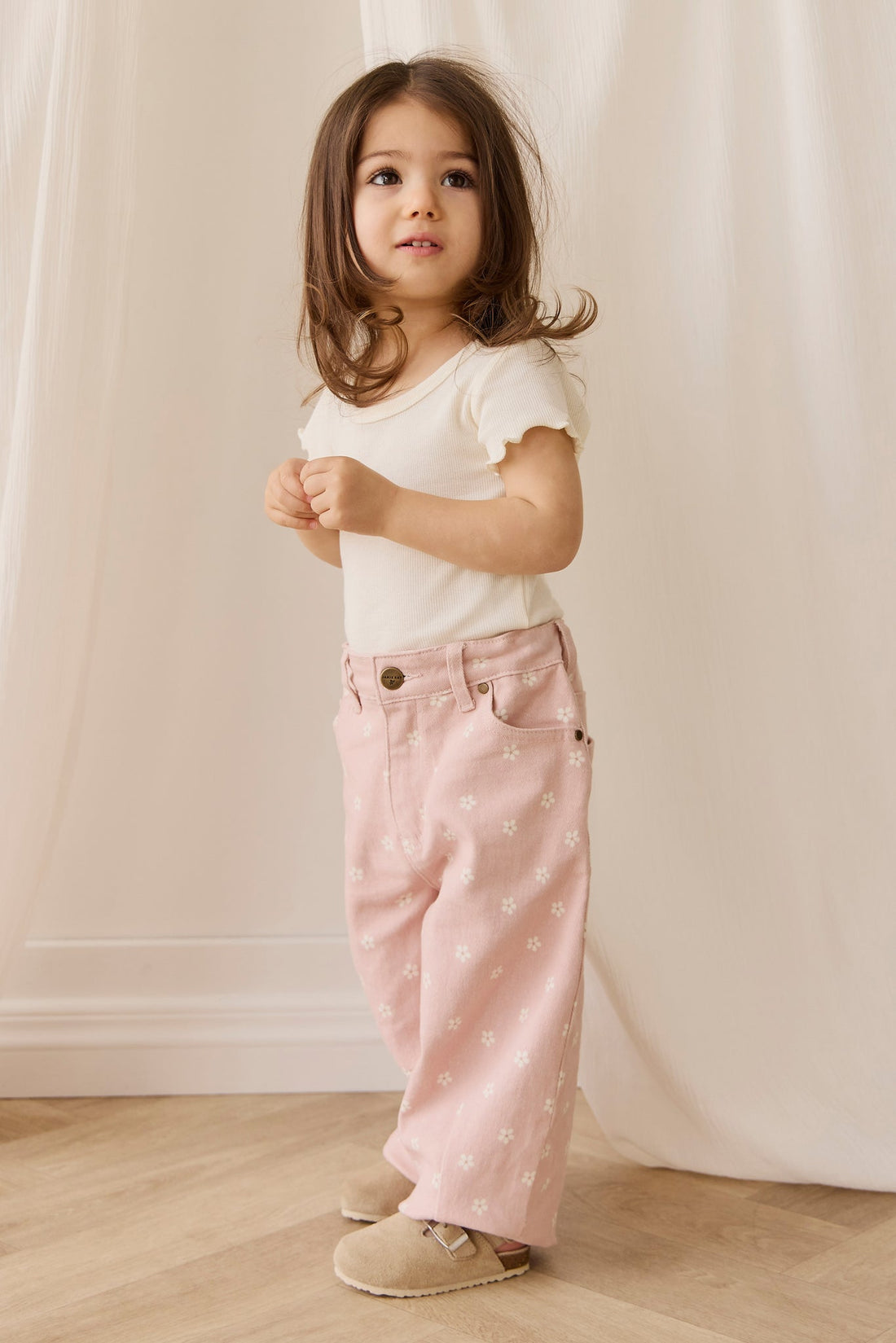 Sierra Pant - Josie Floral Childrens Pant from Jamie Kay USA