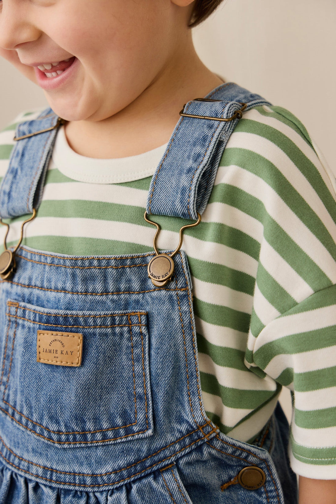 Cecil Overall - Vintage Denim Childrens Overall from Jamie Kay USA