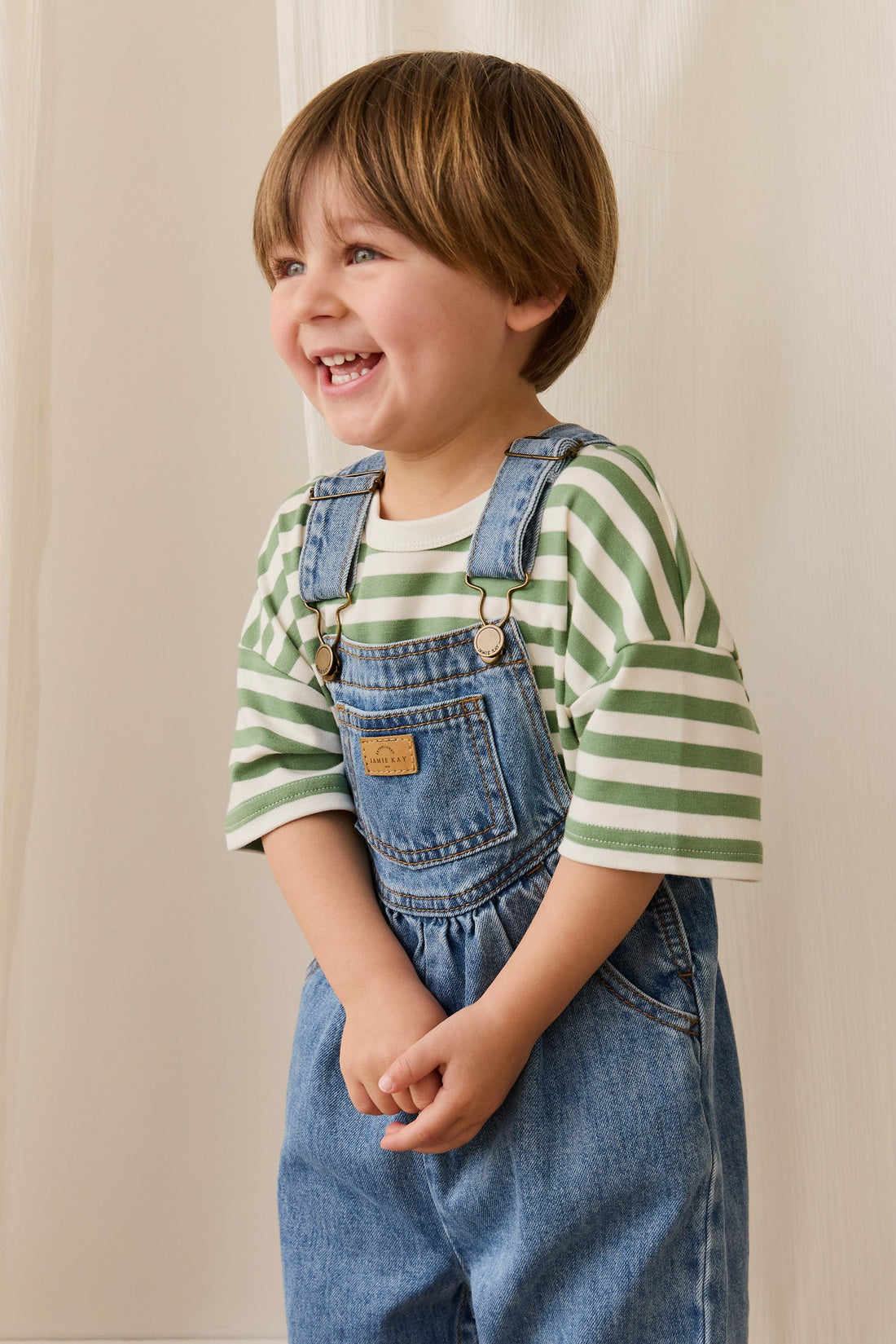 Cecil Overall - Vintage Denim Childrens Overall from Jamie Kay USA