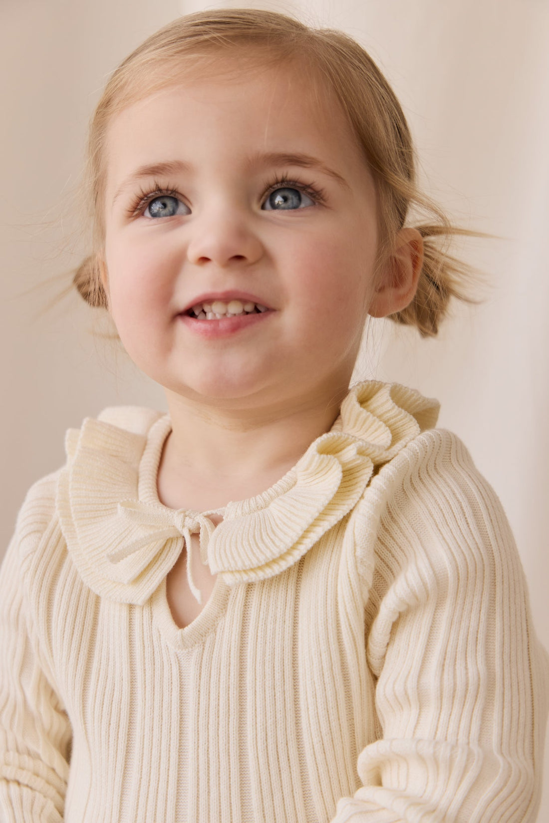 Lilah Jumper - Parchment Childrens Top from Jamie Kay USA